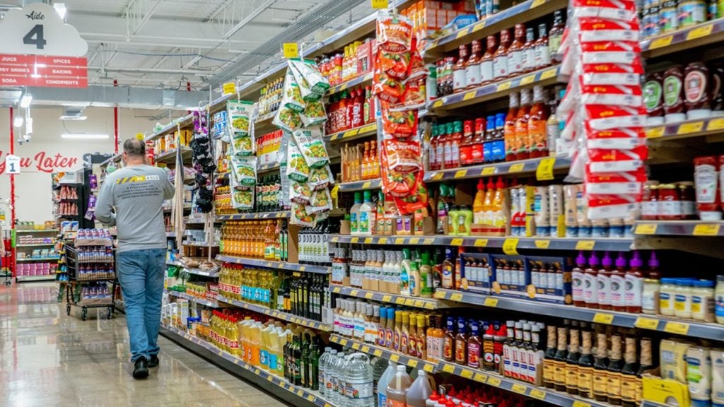 A shopper at a grocery store in Dayton, Ohio, on 21 October 2025. Credit: Kyle Grillot/Bloomberg via Getty Images