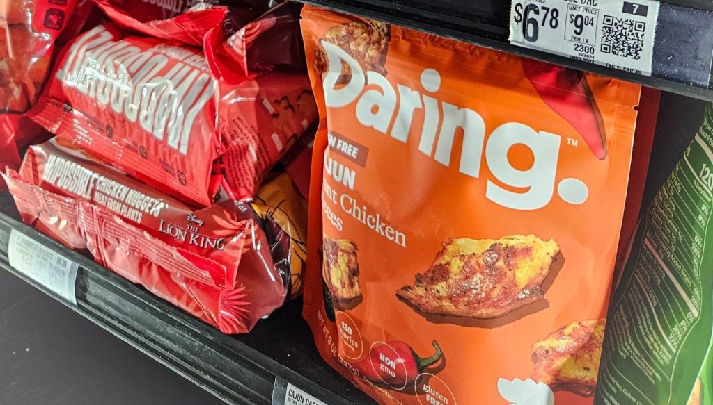 Daring plant-based chicken pieces on sale in Minneapolis, United States, 13 June 2025