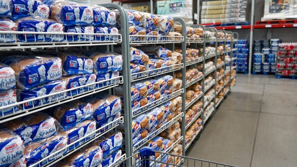 Sara Lee and Bimbo brands on display in the bakery aisle in a Sam’s Club store in Albuquerque, New Mexico, United States on 24 October 2025