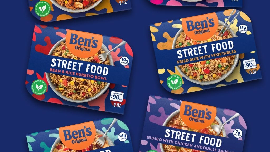 Ben’s Original Street Food range
